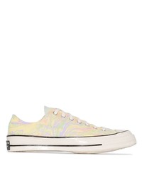 Converse Multicoloured Marble Chuck 70 Low Top Sneakers