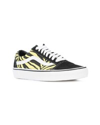 Vans Old Skool Zebra Lace Up Sneakers