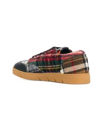 Loewe Tartan Sneakers