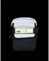 Tommy Jeans Urban Reflective Reporter Bag In Grey