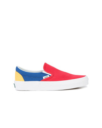 multicolor slip on shoes