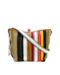 Maison Margiela Striped Design Shoulder Bag