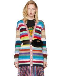 Gucci Multicolor Rainbow Cardigan