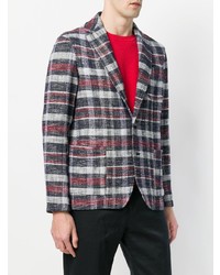 Altea Checked Single Breasted Blazer