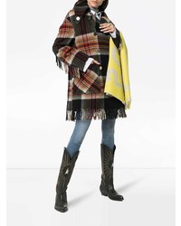 Calvin Klein 205W39nyc Checked Coat With S