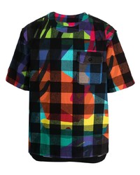 Sacai X Kaws Print T Shirt