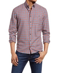 johnnie-O Hangin Out Dickens Check Flannel Shirt