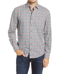 johnnie-O Hangin Out Partee Check Flannel Button Up Shirt