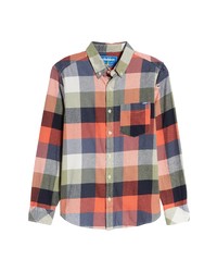 Chubbies The Iplaid Check Stretch Flannel Button Up Shirt
