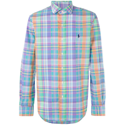 ralph lauren checkered shirt