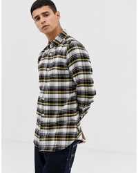 PS Paul Smith Tailored Fit Checked Shirt In Multi