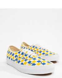 Vans Factory Pack Authentic Trainers In Yellow At Asos