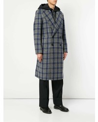 Wooyoungmi Checked Long Coat