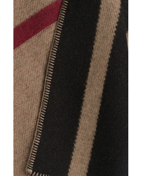 Burberry Prorsum Check Wool Cashmere Blanket