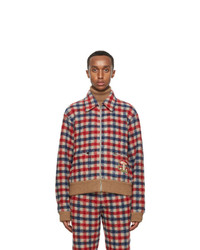 Gucci Multicolor Wool Cut And Sewn Jacket