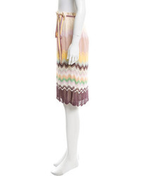 Missoni Knit Knee Length Skirt