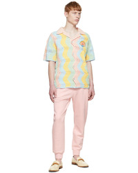 Casablanca Multicolor Knit Casa Shell Shirt
