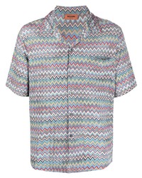 Missoni Zigzag Print Short Sleeve Shirt