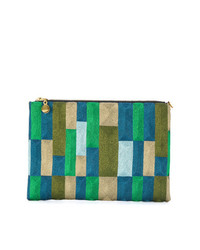 Anne Grand Clement Patterned Clutch