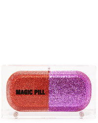 Sarahs Bag Glitter Magic Pill Clutch