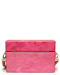 Edie Parker Small Striped Trunk Bag