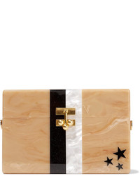 Edie Parker Stars And Stripes Small Acrylic Box Clutch
