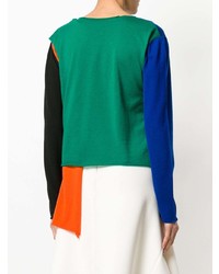 JW Anderson Asymmetrical Colour Block Sweater