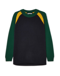 Chinti and Parker Color Block Cashmere Sweater
