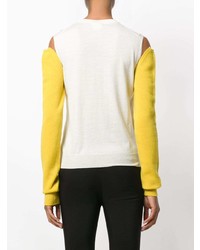 Calvin Klein Colour Block Cut Out Sweater