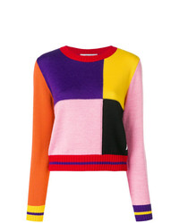 MSGM Colour Block Sweater
