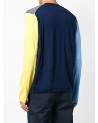 Comme Des Garcons SHIRT Comme Des Garons Shirt Colour Block Knitted Jumper