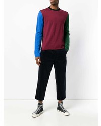 Comme Des Garcons SHIRT Comme Des Garons Shirt Colour Block Sweater