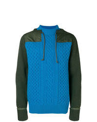 Sacai Drawstring Neck Sweater