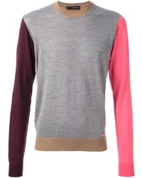 DSquared 2 Colour Block Sweater