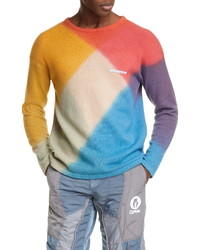Off-White Modern Arrow Cotton Blend Sweater
