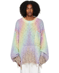 A. A. Spectrum Multicolor Azure Sweater