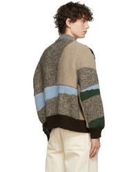 Eckhaus Latta Multicolor Colorblocked Ab Ex Sweater