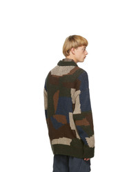 Han Kjobenhavn Multicolor Cropped Bulky Sweater