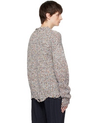 Schnayderman's Multicolor Distressed Sweater