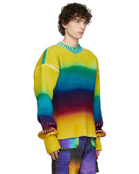 AGR Multicolor Hand Spray Sweater