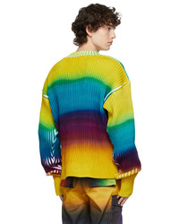 AGR Multicolor Hand Spray Sweater