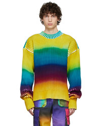 AGR Multicolor Hand Spray Sweater