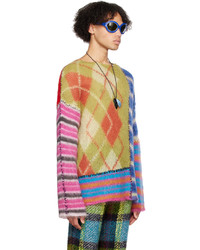 Marni Multicolor Patchwork Sweater