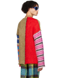 Marni Multicolor Patchwork Sweater
