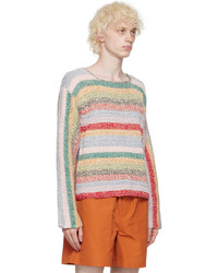Bode Multicolor Sampler Sweater