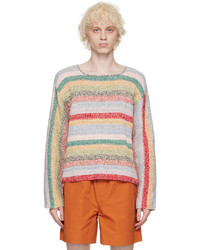 Bode Multicolor Sampler Sweater