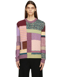 Marc Jacobs Multicolor The Patchwork Crewneck Sweater Sweater