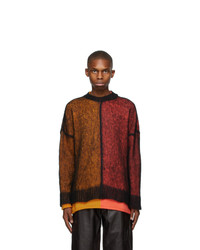 Loewe Multicolor Wool And Mohair Oversized Sweater