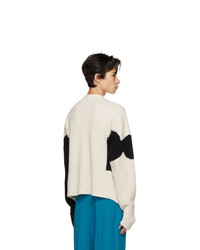 Gmbh Off White Wool Mies Sweater
