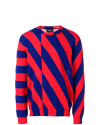 Calvin Klein 205W39nyc Striped Color Block Sweater